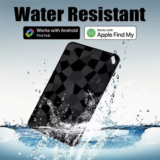 Dual System Wallet Tracker Smart Finder Works with Android Google Find Hub or IOS Apple Find My APP Item Locator for Luggage